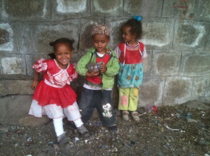 Children in Arat Kilo